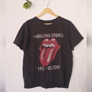 Rolling Stones Black Graphic T-Shirt Size Large